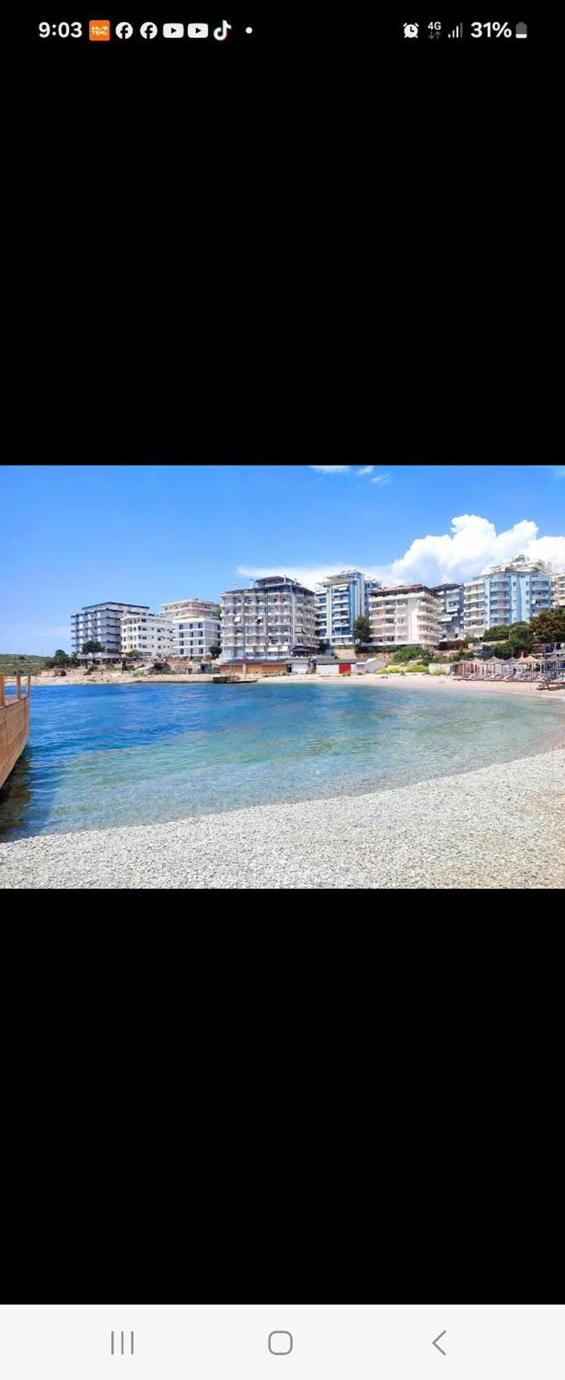 Alpha Seaside Apartment Саранда Екстер'єр фото